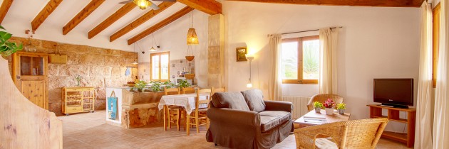 Pool and terrace at Can Carro